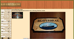 Desktop Screenshot of glovercreations.com